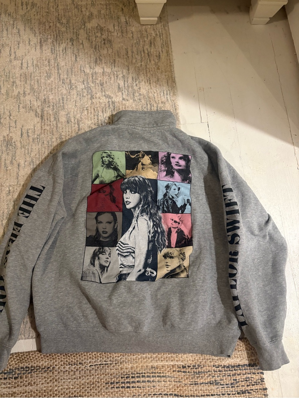 Graphic Grey Taylor Swift eras tour merch